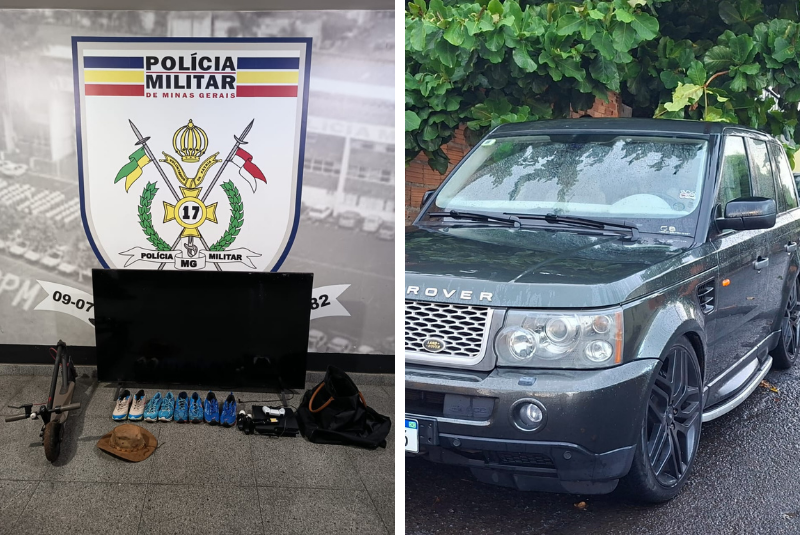 Criminosos invadem casa três vezes em um dia e furtam Porsche e Land Rover em Uberlândia