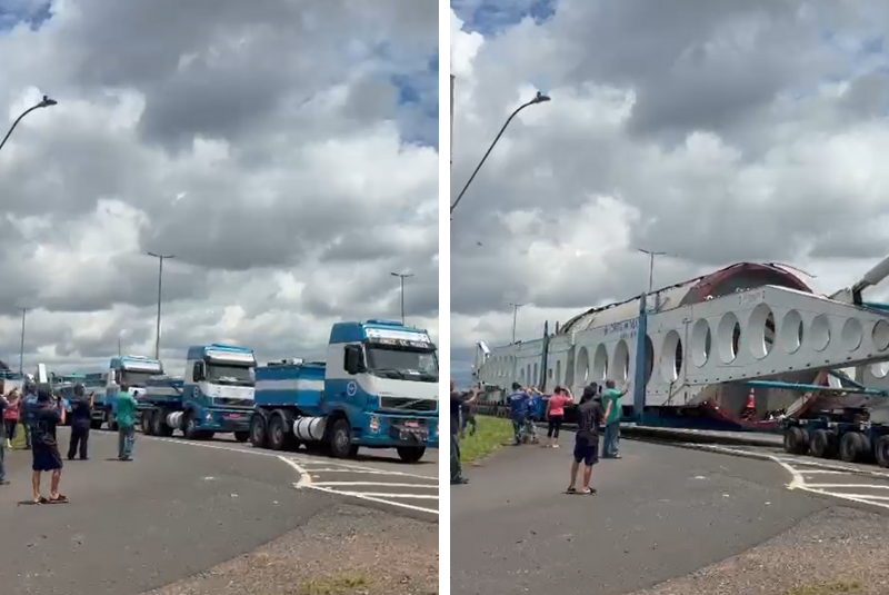 Operação da Megacarga avança em Uberaba com destino a Itumbiara