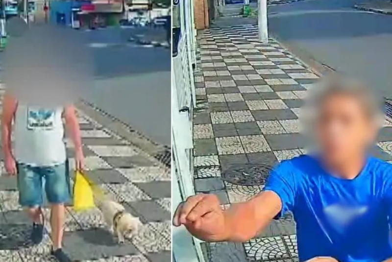 Um idoso de 73 anos foi vítima de roubo na manhã deste sábado (17), na Ponta da Praia, em Santos, no litoral de São Paulo.