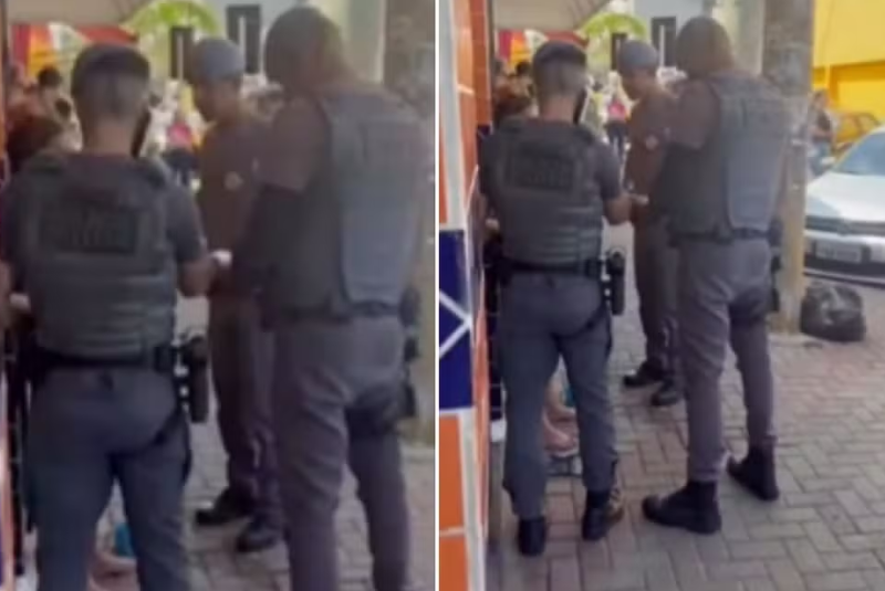 Um homem de 27 anos foi preso em flagrante na tarde desta terça-feira (27) após agredir a própria namorada, de 41 anos, que está grávida...