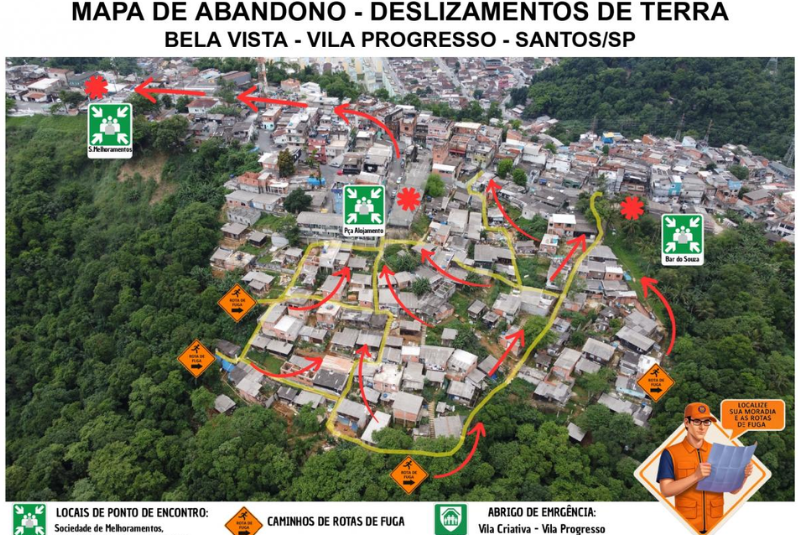 A Defesa Civil de Santos, em parceria com a Defesa Civil do Estado, realizará neste sábado (31), a partir das 10h, uma simulação...