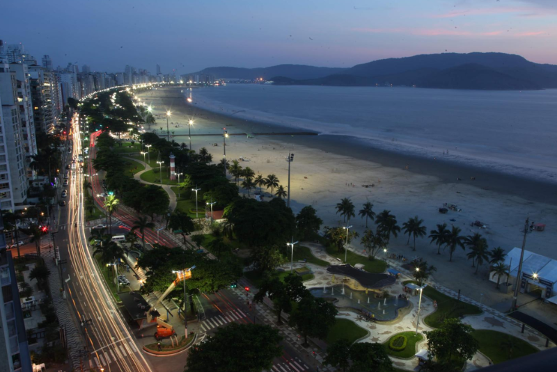 A cidade de Santos, no litoral de São Paulo, celebra nesta segunda-feira (26) seus 480 anos de história com uma ampla...
