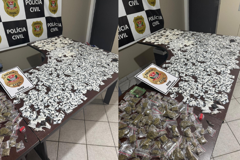 Um homem de 33 anos foi preso em flagrante na terça-feira (6), suspeito de atuar como “gerente” de um ponto de venda...