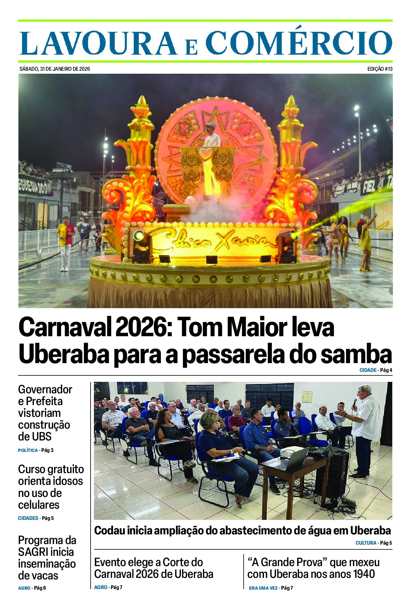 Capa da Revista