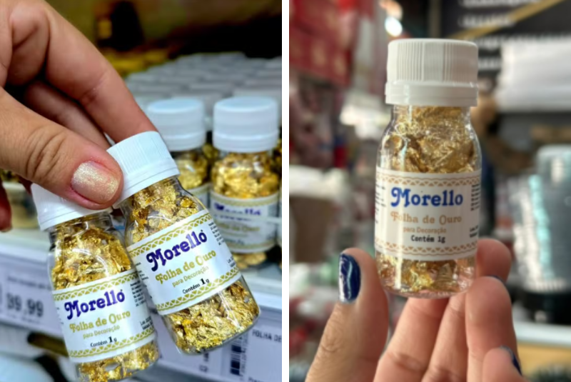 ANVISA Suspende Glitter Culinário e Folhas de Ouro da Marca Morello após Identificação de Plástico em Produtos