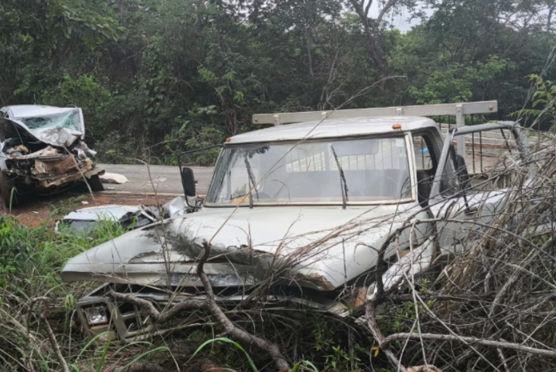 Grave acidente na MG-181 mata gestante e bebê em Brasilândia de Minas