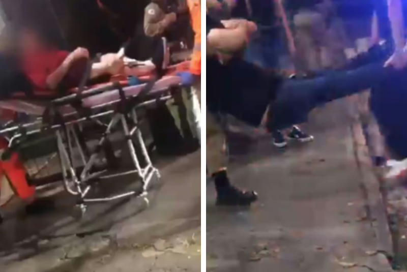 Homem e policial ficam feridos após disparo acidental em bar de Uberlândia