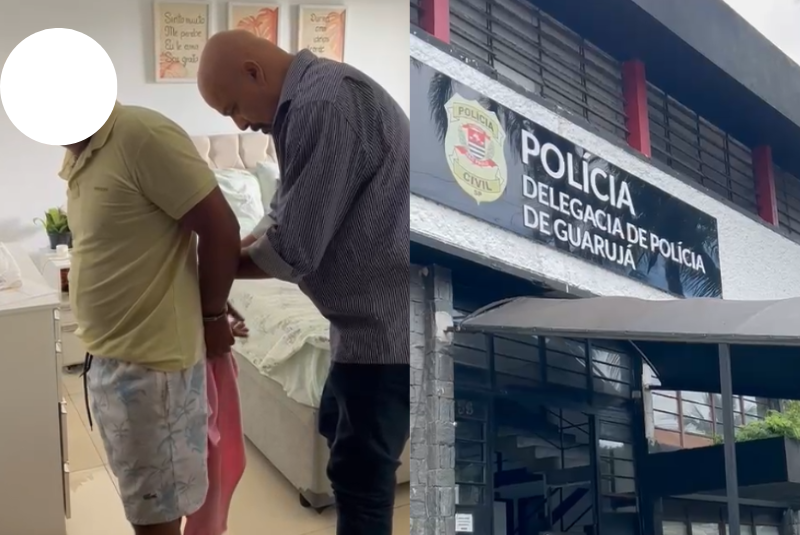 A Polícia Civil prendeu, nesta segunda-feira (9), um homem investigado por crimes sexuais no município de Guarujá, no litoral de São Paulo.
