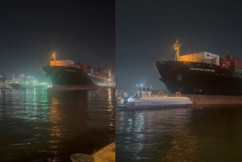Um navio cargueiro se envolveu em um acidente com duas balsas na noite desta segunda-feira (16), no canal do Porto de Santos...