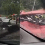 Acidente deixa seis...