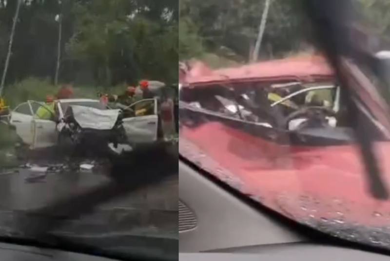 Três pessoas ficaram feridas após um acidente registrado na manhã desta quinta-feira (25), na Rodovia Rio-Santos, na altura de Bertioga...