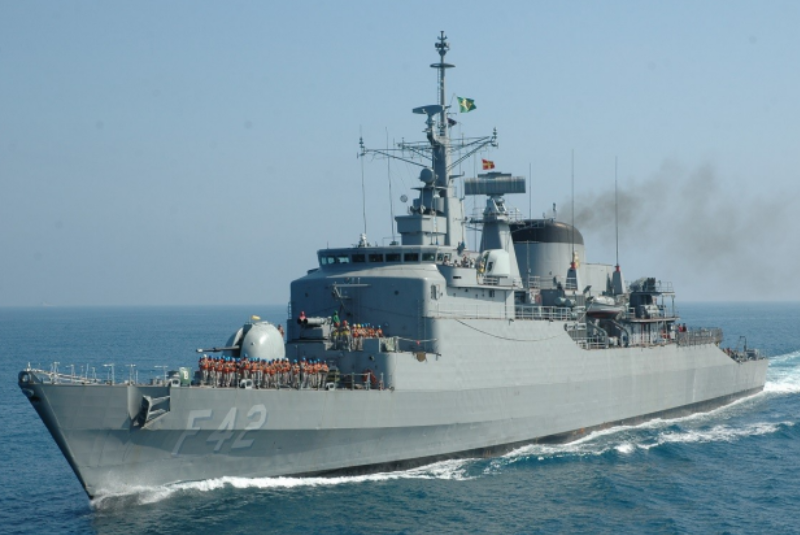 A Fragata Constituição (F-42) chegará ao Porto de Santos nesta sexta-feira (27) e permanecerá atracada até o dia 2 de março.