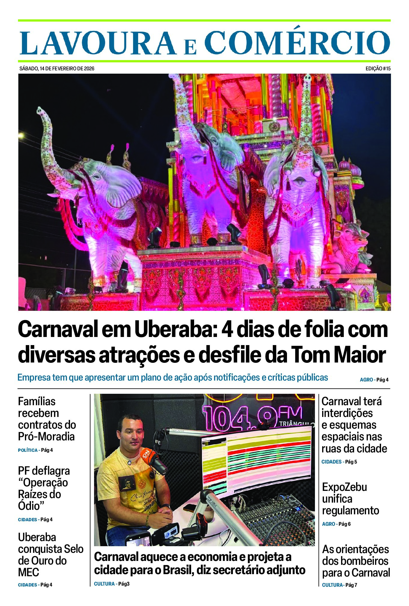 Capa da Revista