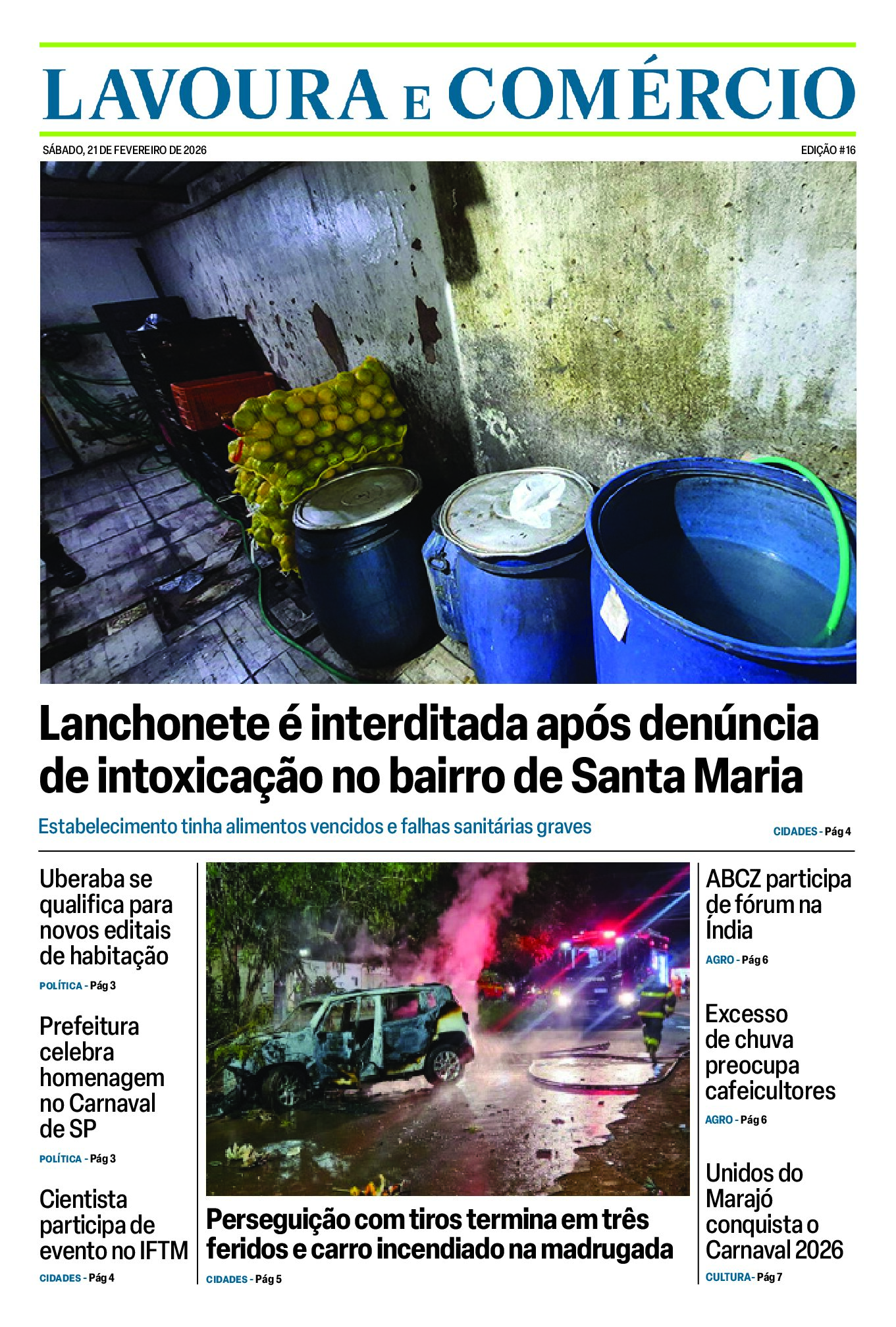 Capa da Revista