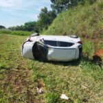 Motorista perde controle...