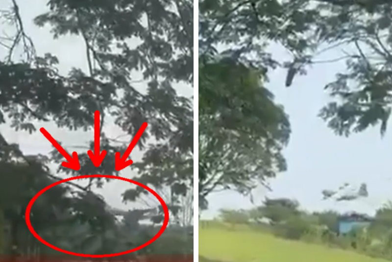 VÍDEO mostra avião militar perdendo altitude antes de cair na Colômbia