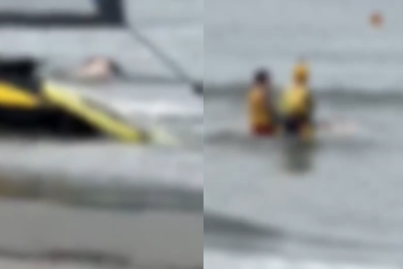 O corpo de um homem foi encontrado na tarde deste domingo (1º) na Praia do Perequê, em Guarujá, no litoral de São Paulo.