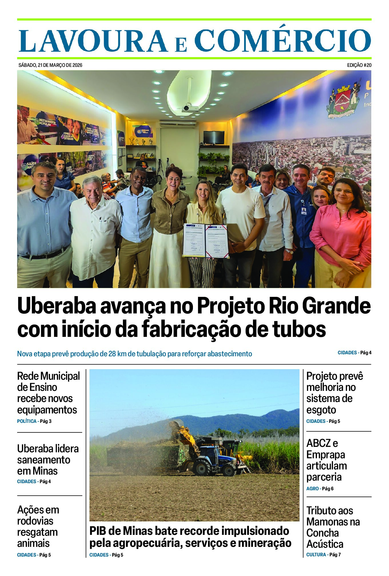 Capa da Revista