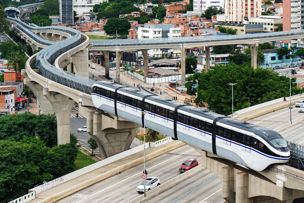 Monotrilho da Linha 17-Ouro é inagurada em São Paulo - Foto: Divulgação SP