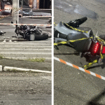 Dois motociclistas ficam...