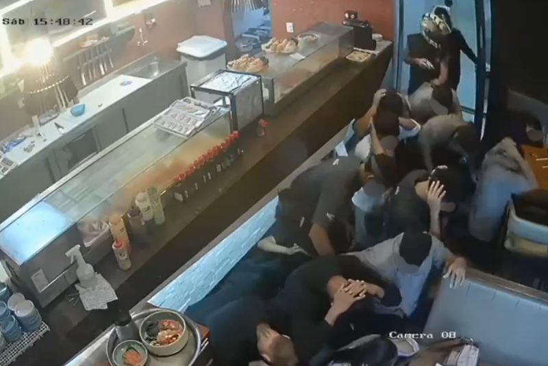 Arrastão em restaurante japonês no Morumbi causa pânico entre clientes