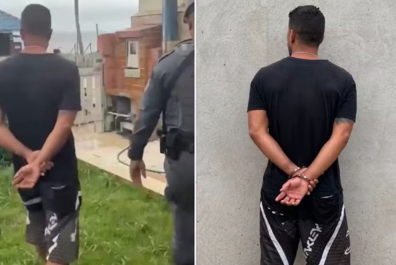 Um homem procurado pela Justiça foi preso após ser encontrado escondido dentro de um freezer horizontal em Mongaguá...