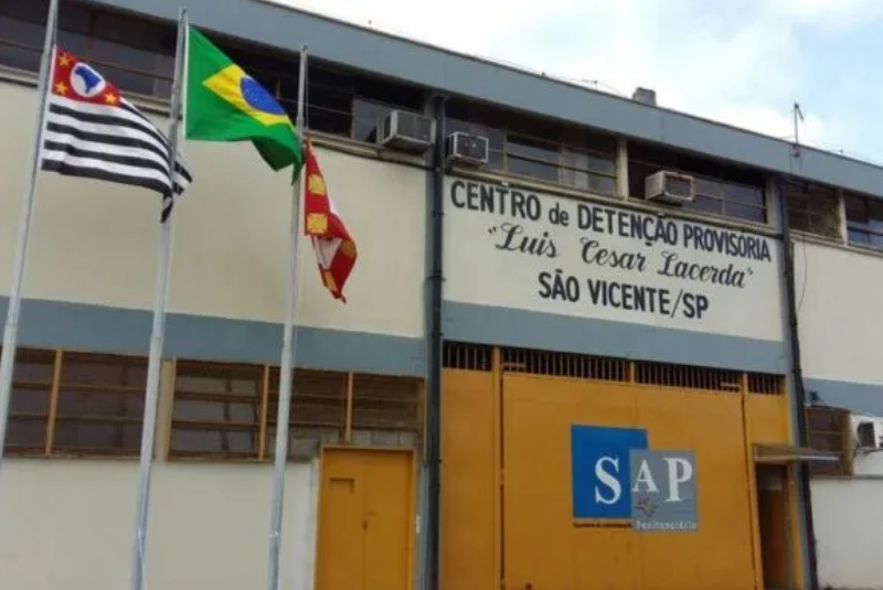 Um detento do Centro de Detenção Provisória de São Vicente, no litoral de São Paulo, morreu após suspeita de meningite bacteriana.