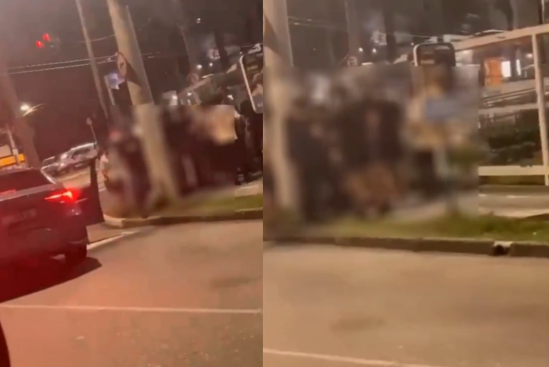 Um adolescente de 17 anos foi brutalmente agredido por mais de 20 pessoas na saída de uma festa na Rua Azevedo Sodré...