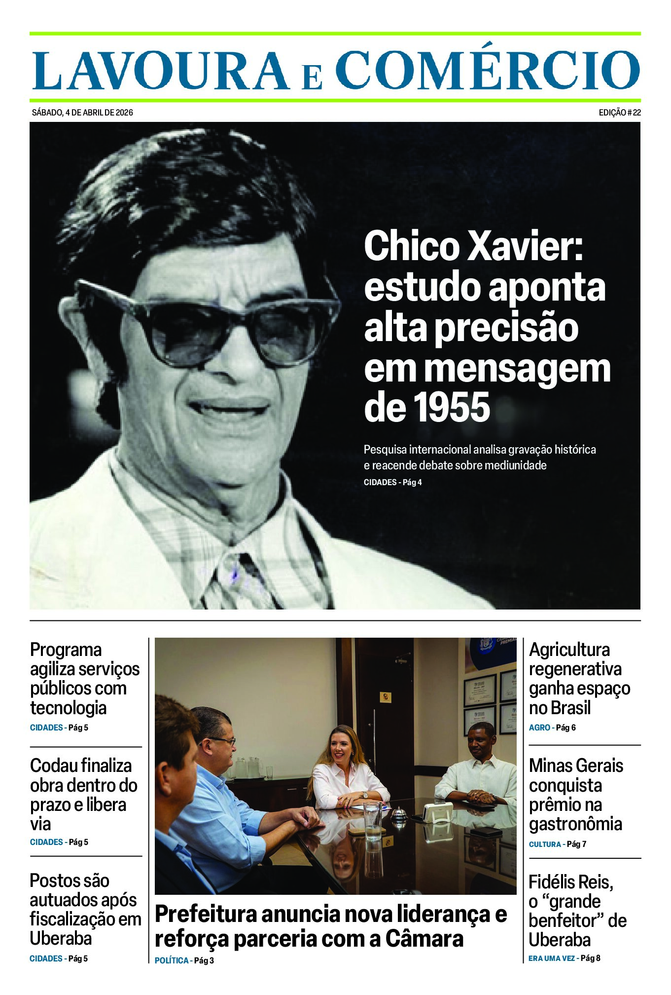 Capa da Revista