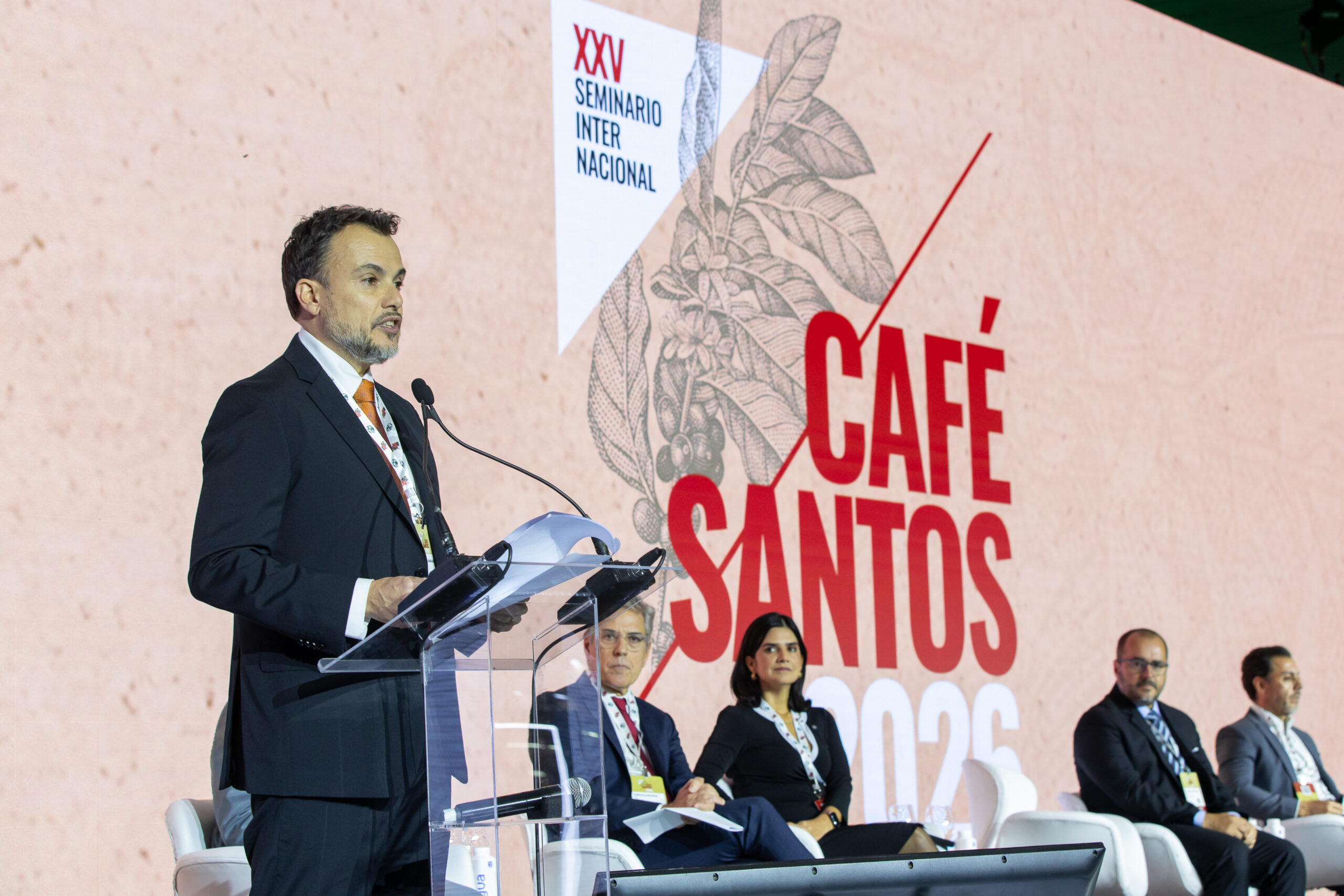 Abertura do XXV Seminário Internacional do Café acontece em Santos Foto: Reprodução