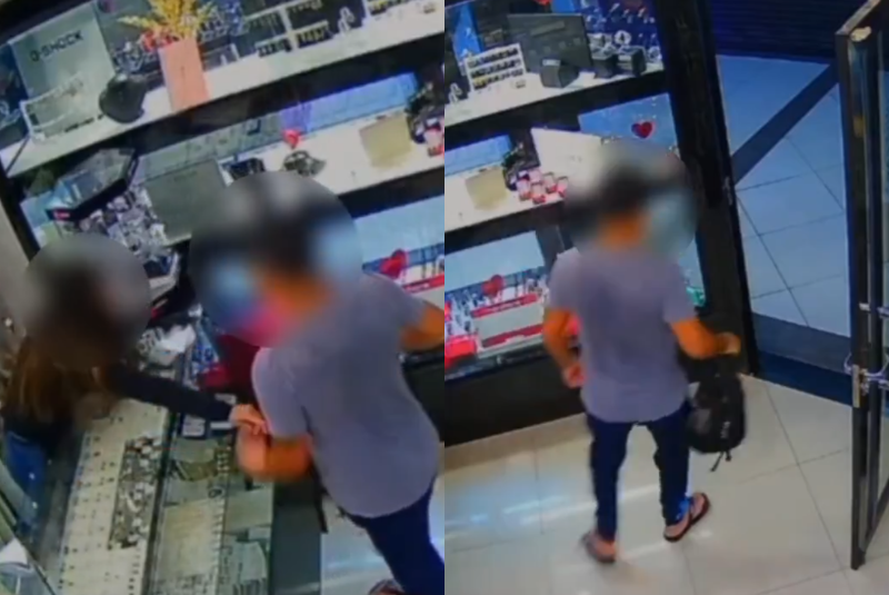 Um homem de 40 anos foi preso em flagrante após furtar mais de R$ 40 mil em correntes de ouro de uma joalheria no Guarujá...