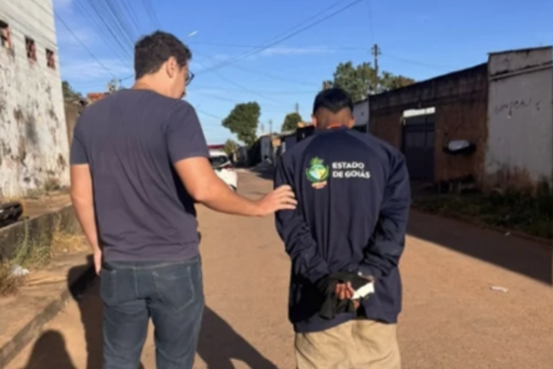 Jovem é preso após matar ex enquanto ela dormia em Águas Lindas de Goiás