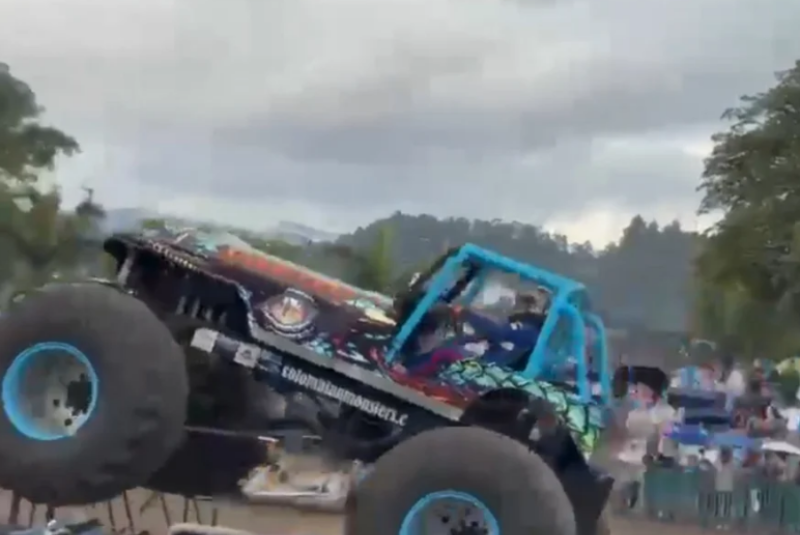 Tragédia com “monster truck” deixa mortos e dezenas de feridos na Colômbia