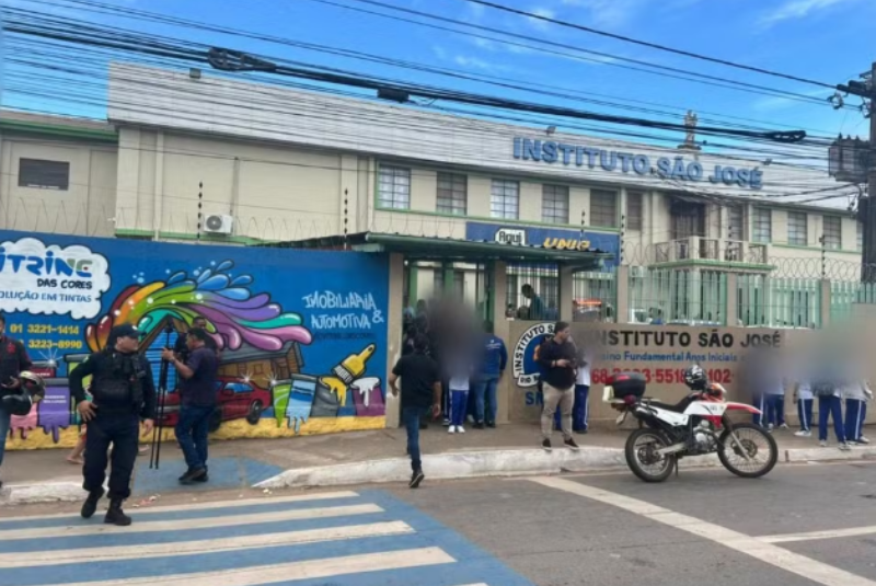 Violência nas escolas: Jovem de 13 anos é responsável por ataque fatal em colégio de Rio Branco