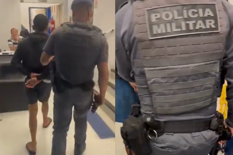 Três menores de idade foram apreendidos pela Polícia Militar após o roubo de uma corrente de ouro no Centro de Santos...