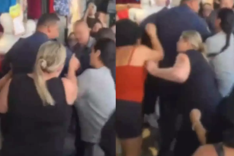 Um homem de 31 anos foi preso em flagrante após agredir a ex-companheira, de 29, com um soco no rosto na frente do local de trabalho...