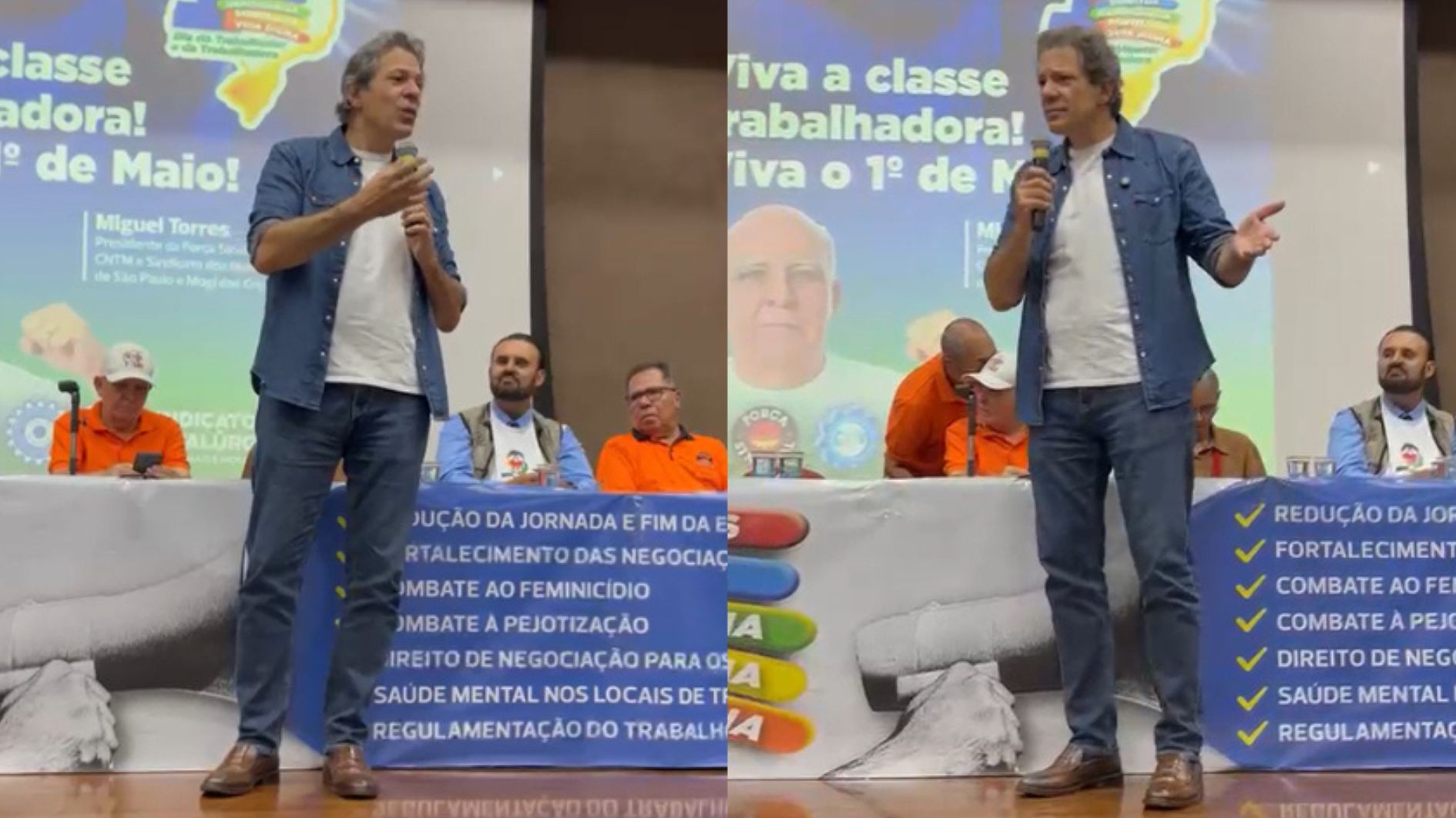 Haddad critica pesquisas e fala em “lavagem cerebral” após empates eleitorais