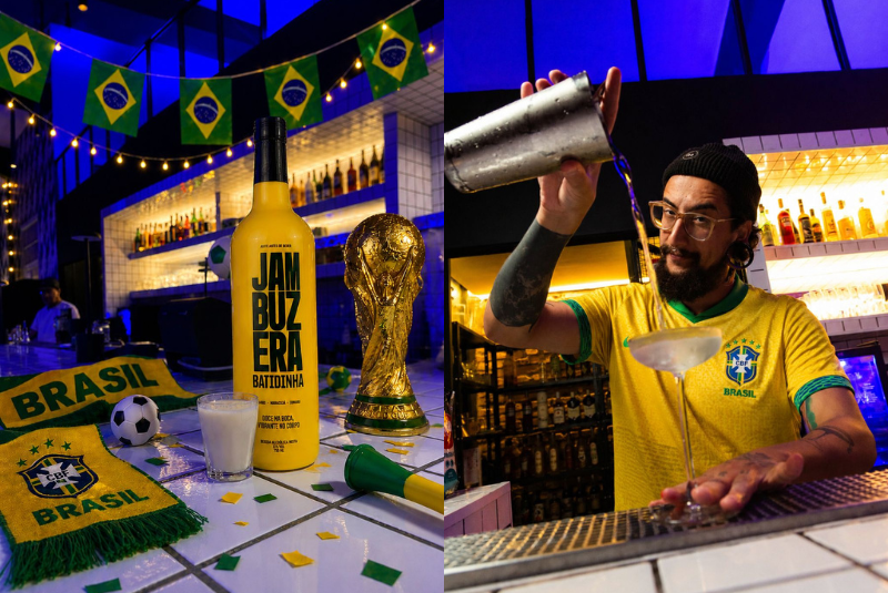 Bar em Santos dará shot gratuito a cada gol da Seleção durante a Copa