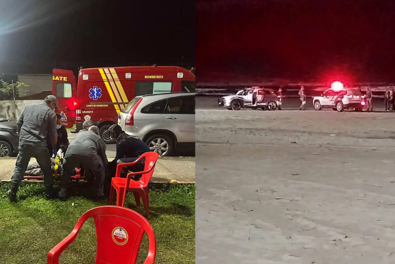Um adolescente de 17 anos foi morto a tiros e outro, de 15, baleado na região glútea durante uma tentativa de roubo a um casal na faixa...