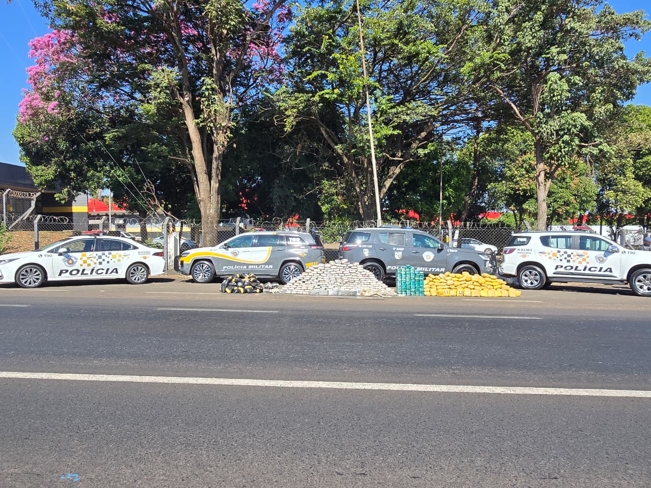 Caminhão frigorífico com 29 toneladas de carne escondia 458 kg de drogas em SP