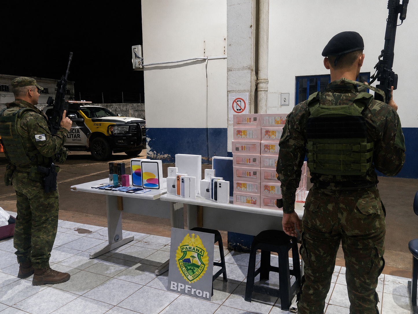 Operação Ágata apreende cerca de duas toneladas de drogas na fronteira do Paraná