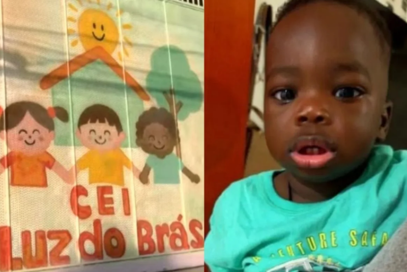 Bebê de 1 ano morreu após ficar seis minutos preso em grade de creche em São Paulo