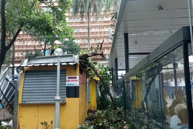 Ribeirão Preto (SP) entrou em estado de emergência após um forte temporal atingir a cidade na madrugada desta sexta-feira (24).