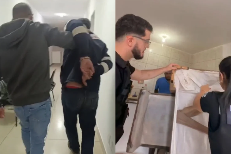 Um homem foi preso após descumprir uma medida protetiva de urgência e ameaçar a ex-companheira de morte em Várzea Grande...