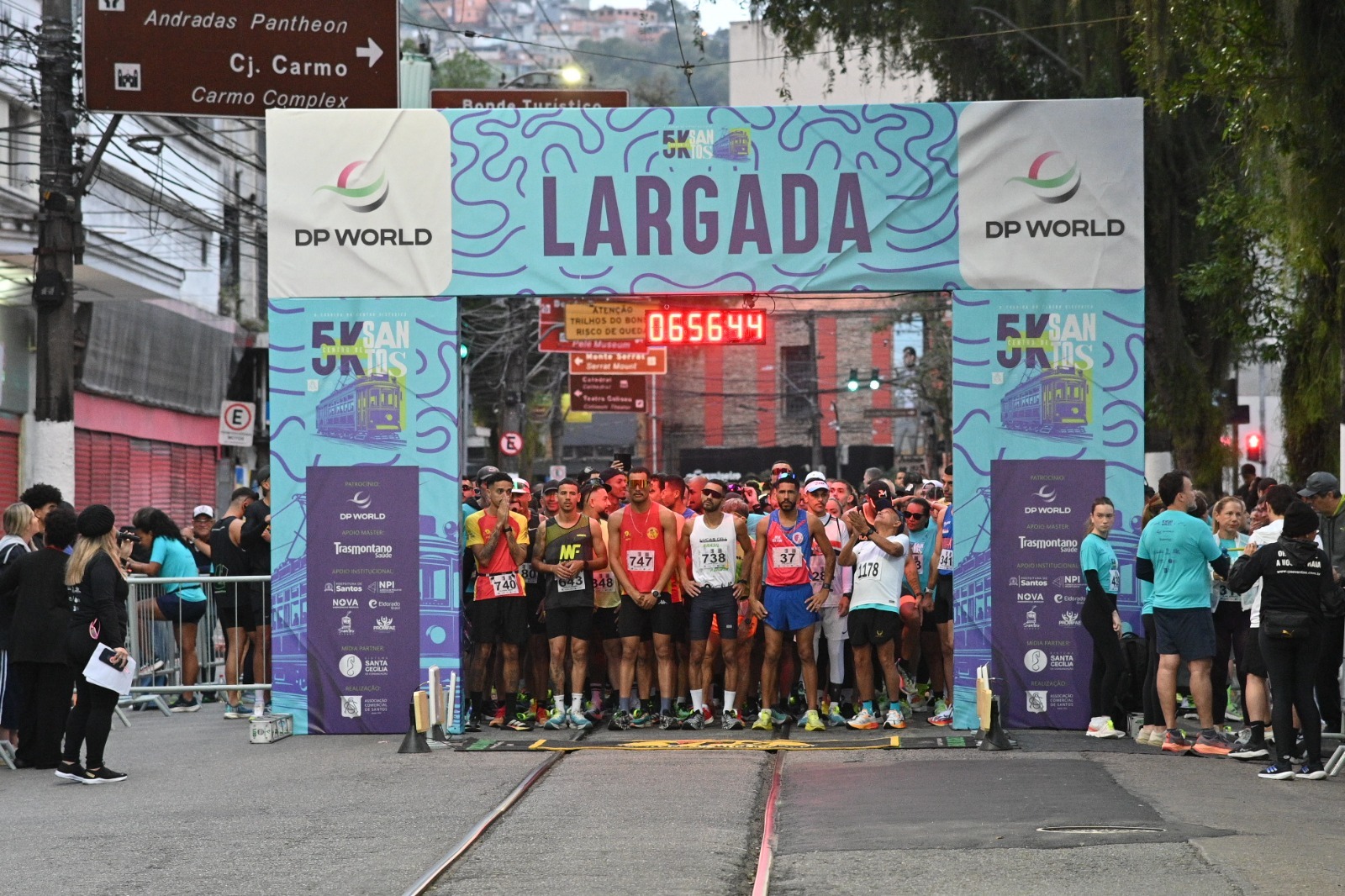 Corrida 5K vai movimentar o Centro Histórico de Santos neste domingo (19)