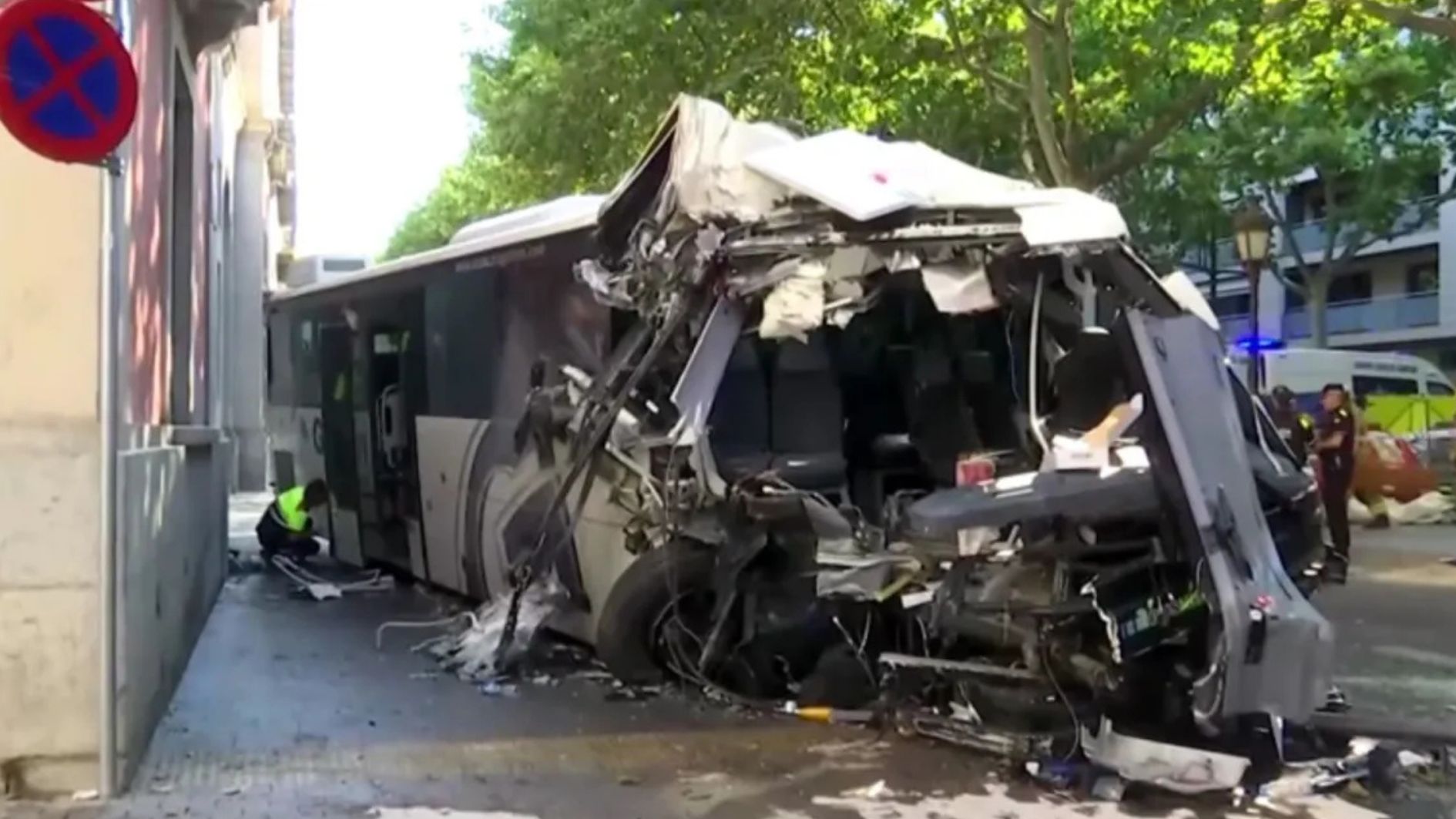 acidente de ônibus na Espanha