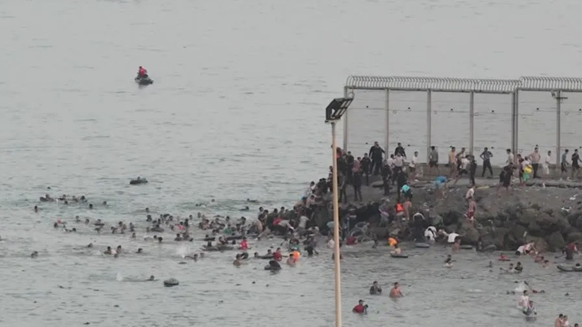 crise migratória em Ceuta