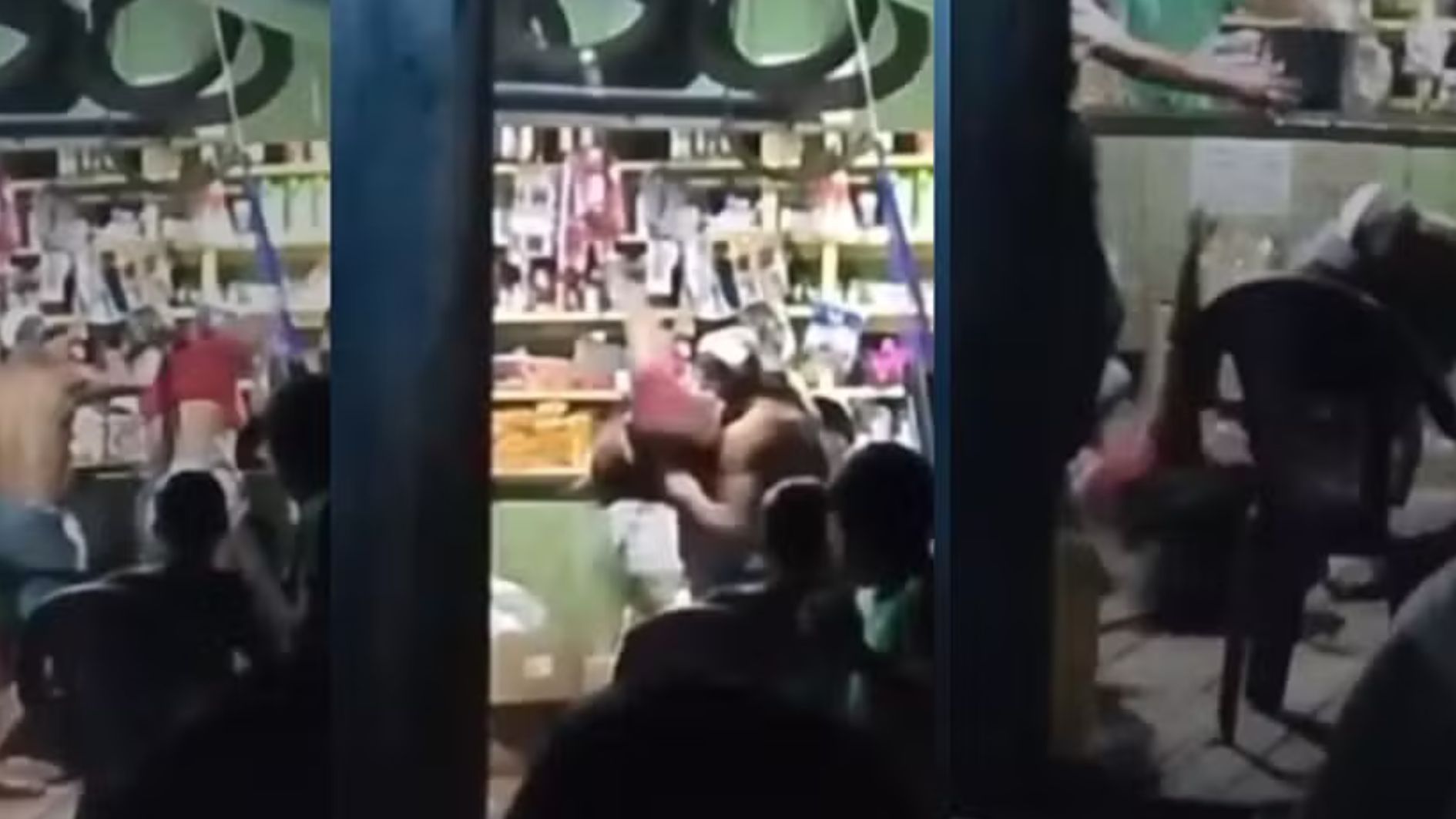 mulher é espancada dentro de bar