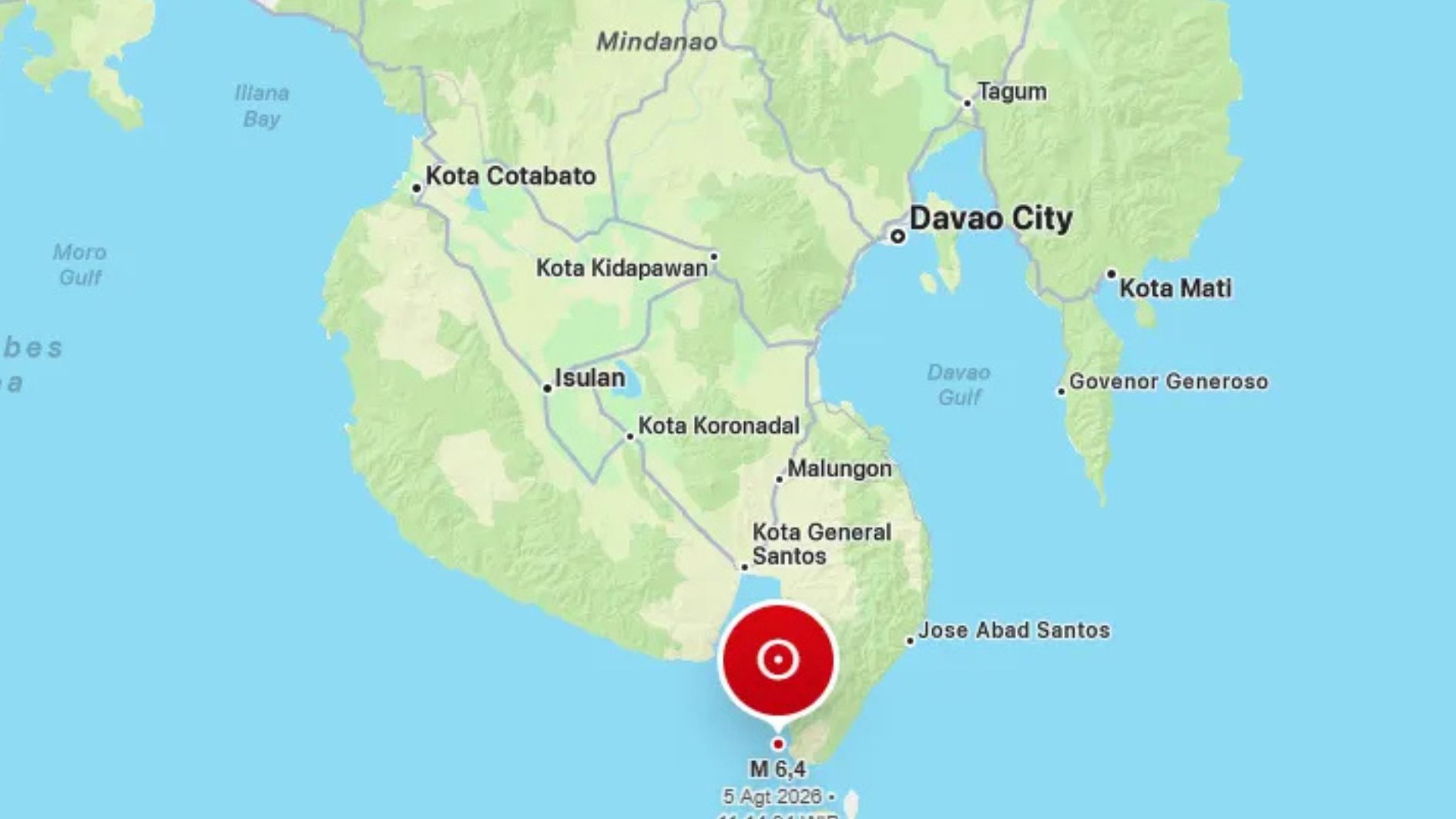 Terremoto na Indonesia