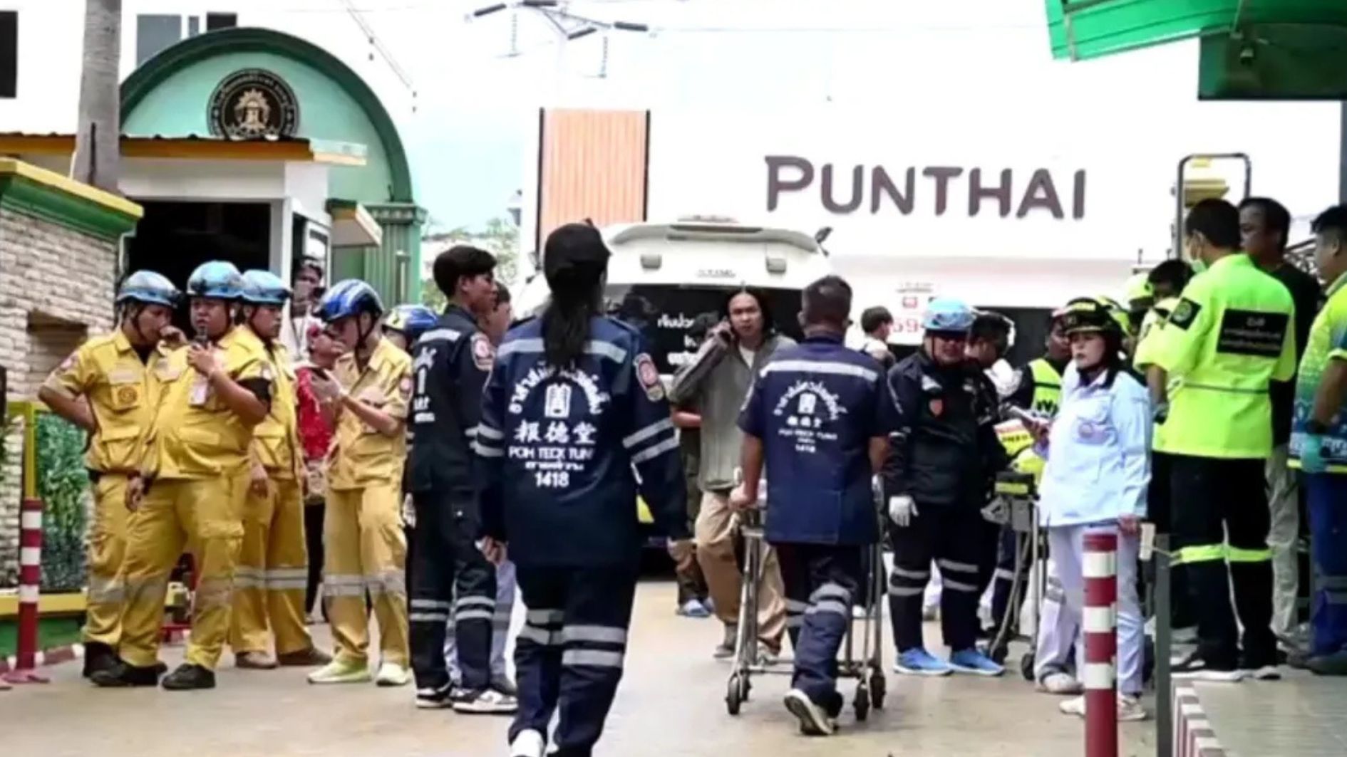 ataque a tiros na Tailândia
